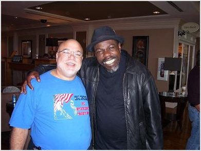Pete with Lurrie Bell